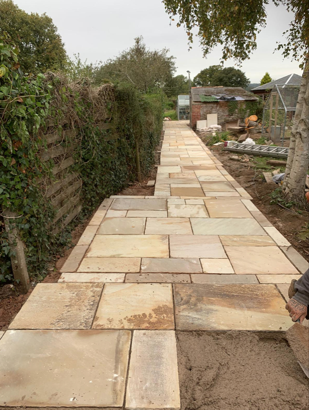 patio construction Tonypandy