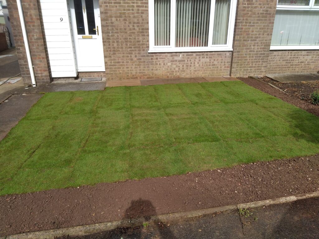 New Lawn turfing and construction Bridgend