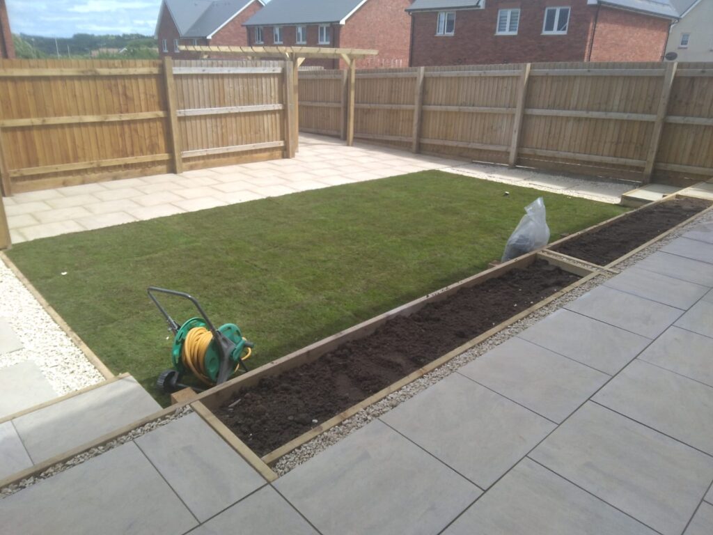 Patio construction bridgend