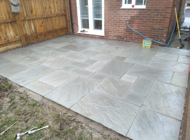 patio construction Bridgend