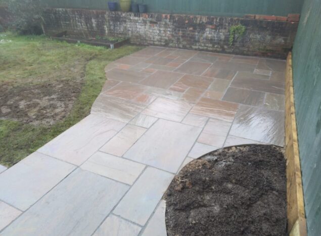 patio builders in bridgend