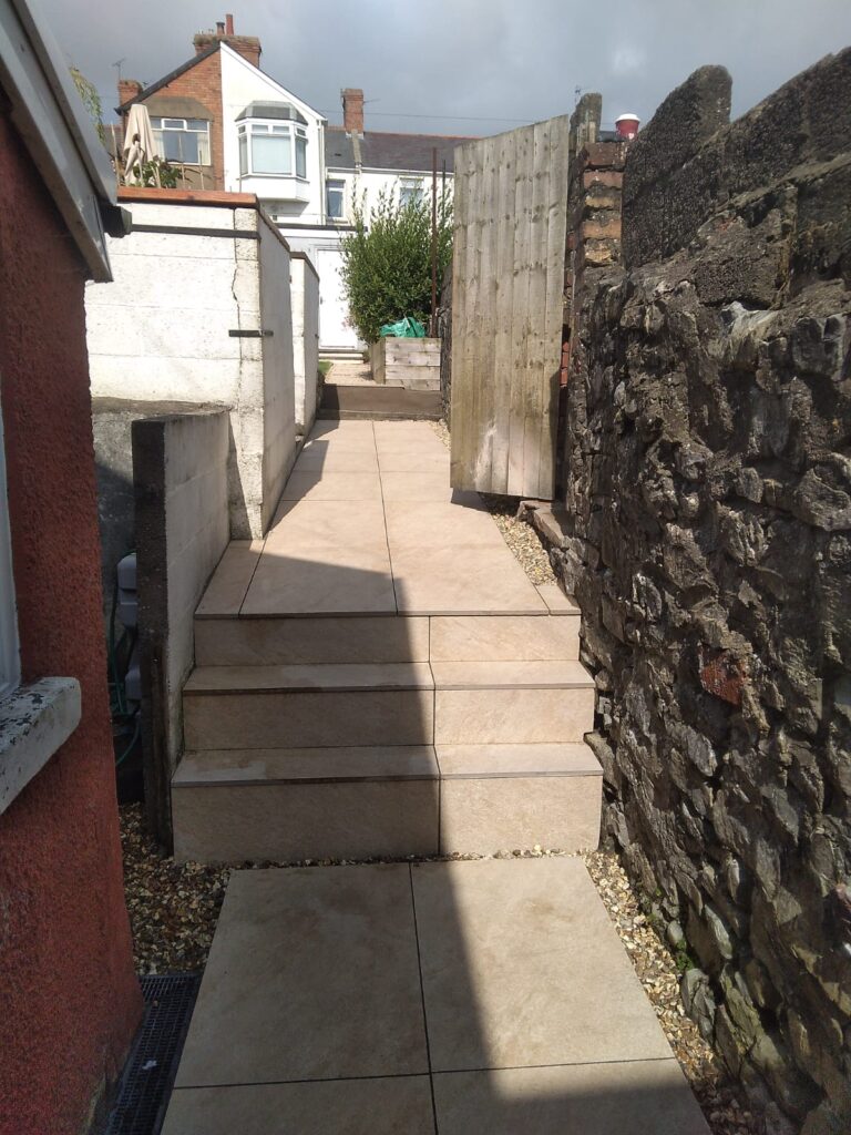 New Paving Slabs In Barry