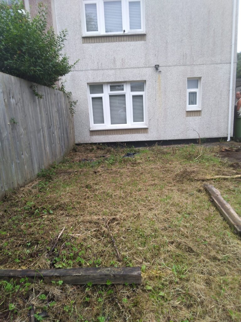 patio construction bridgend