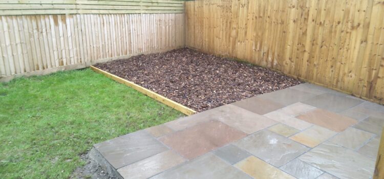 new patio paving garden fencing in bridgend