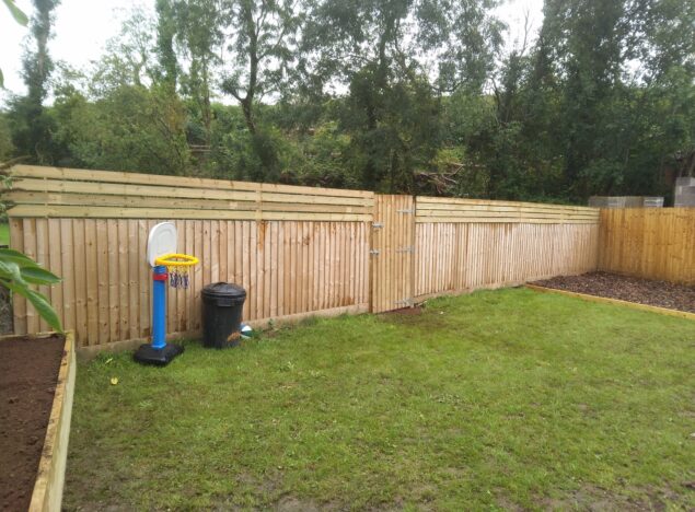 new patio paving garden fencing in bridgend