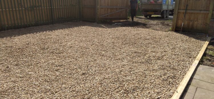 gravel drive construction bridgend.