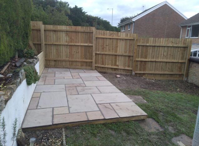 patio garden fencing bridgend