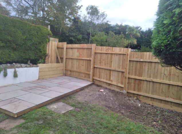 patio garden fencing bridgend