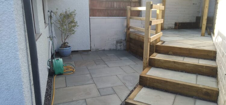 new patio area swansea