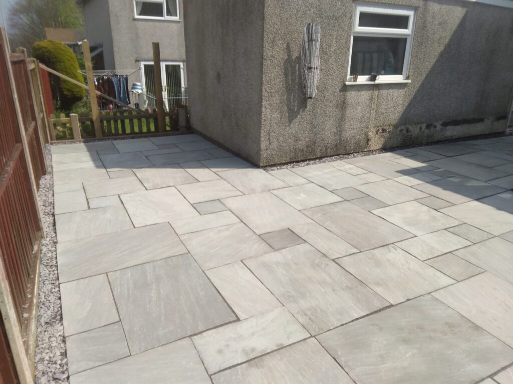 patio construction bridgend