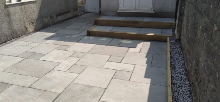 patio construction bridgend