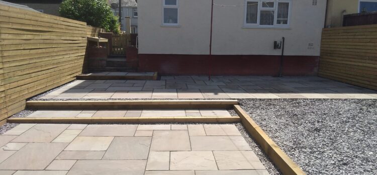 patio construction bridgend