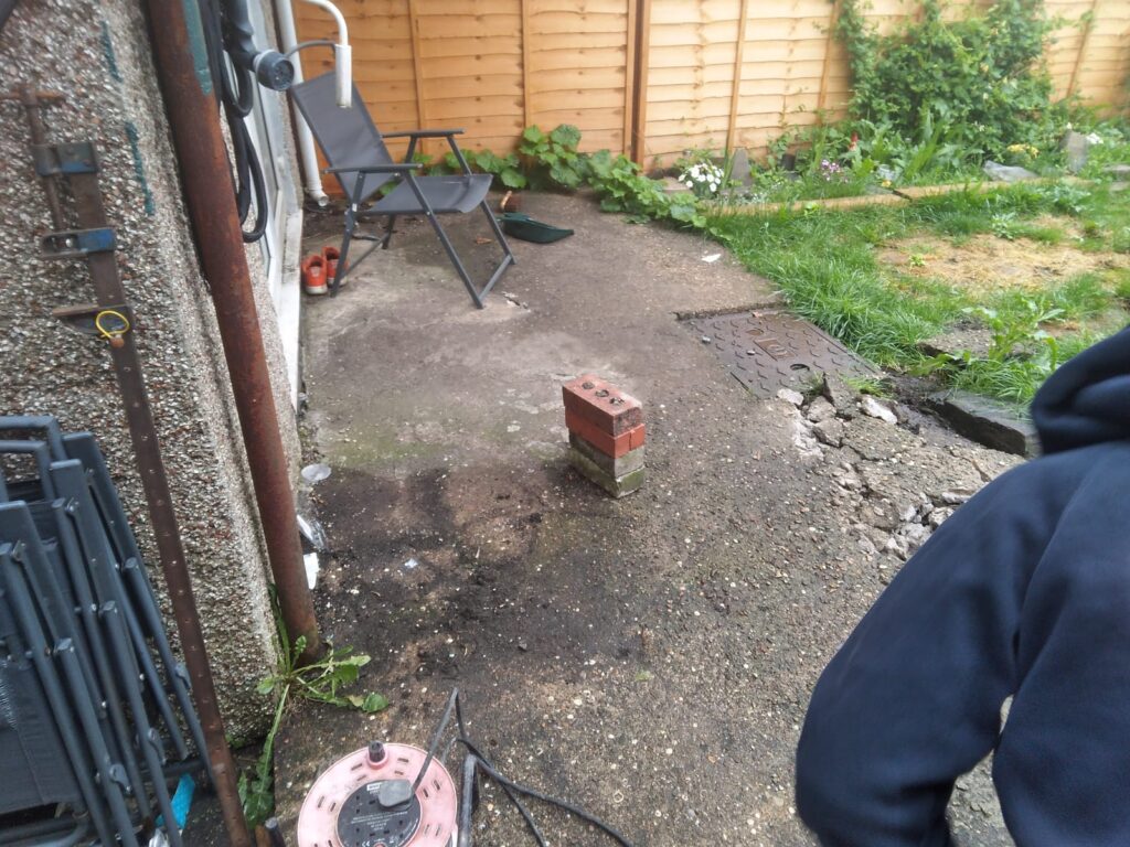 patio construction bridgend