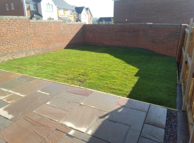 landscaping patio paving bridgend
