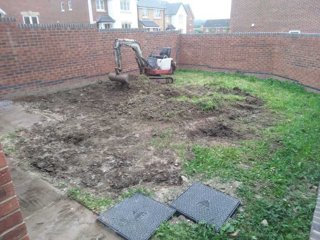 landscaping patio paving bridgend