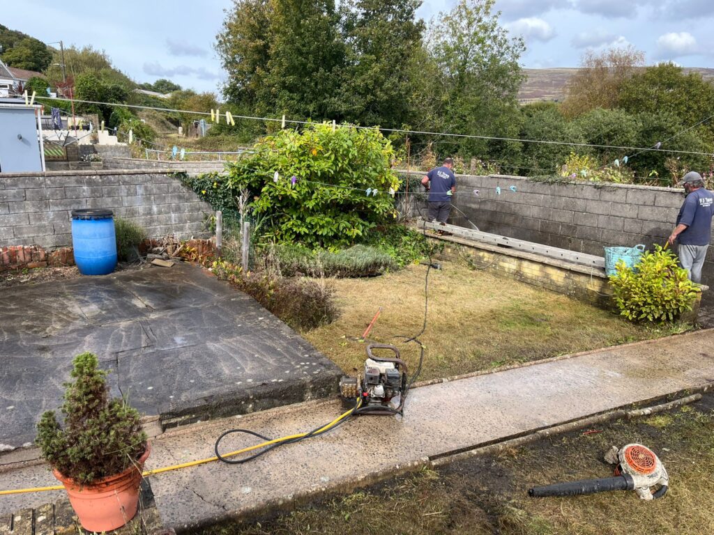 Garden Clearance in Tondu