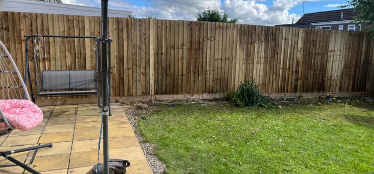 New Fence in Pencoed