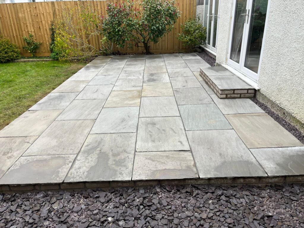 patio construction bridgend