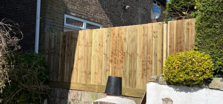 new garden fence bridgend
