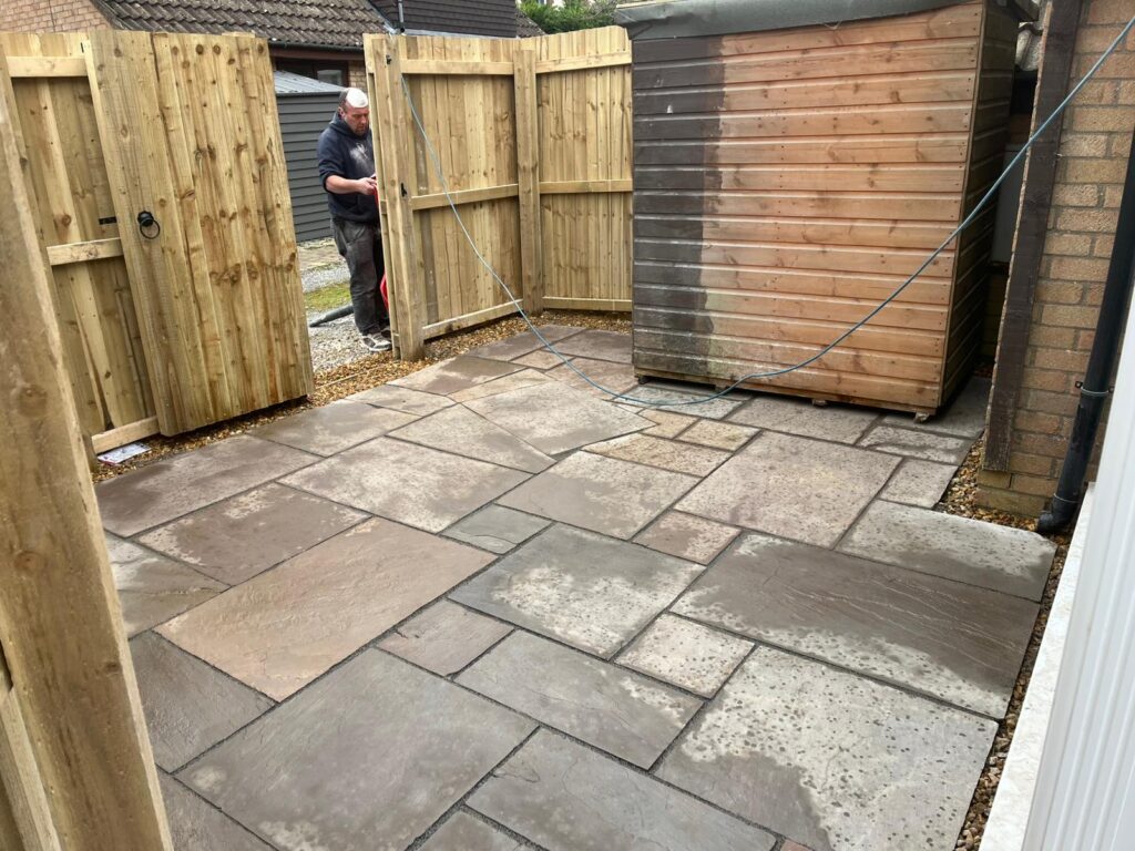 new patio paving in barry