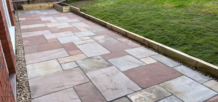 Professional patio construction in Cardiff.