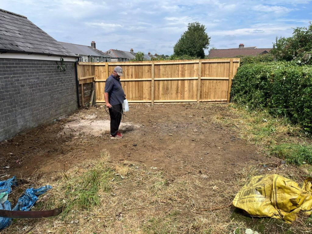 New garden fencing pothcawl