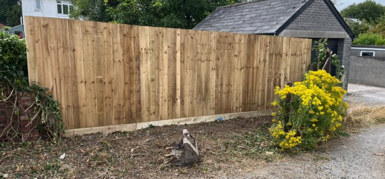 New garden fencing pothcawl