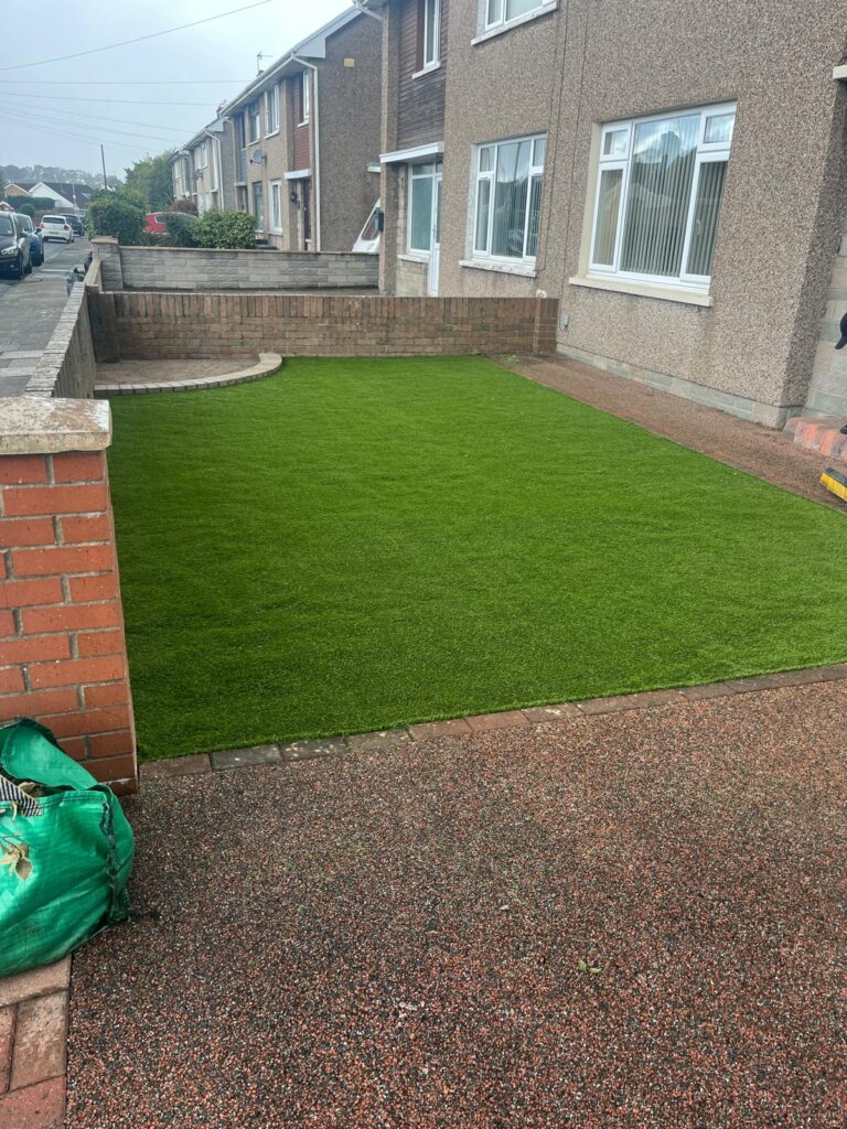 artificial grass installation bridgend