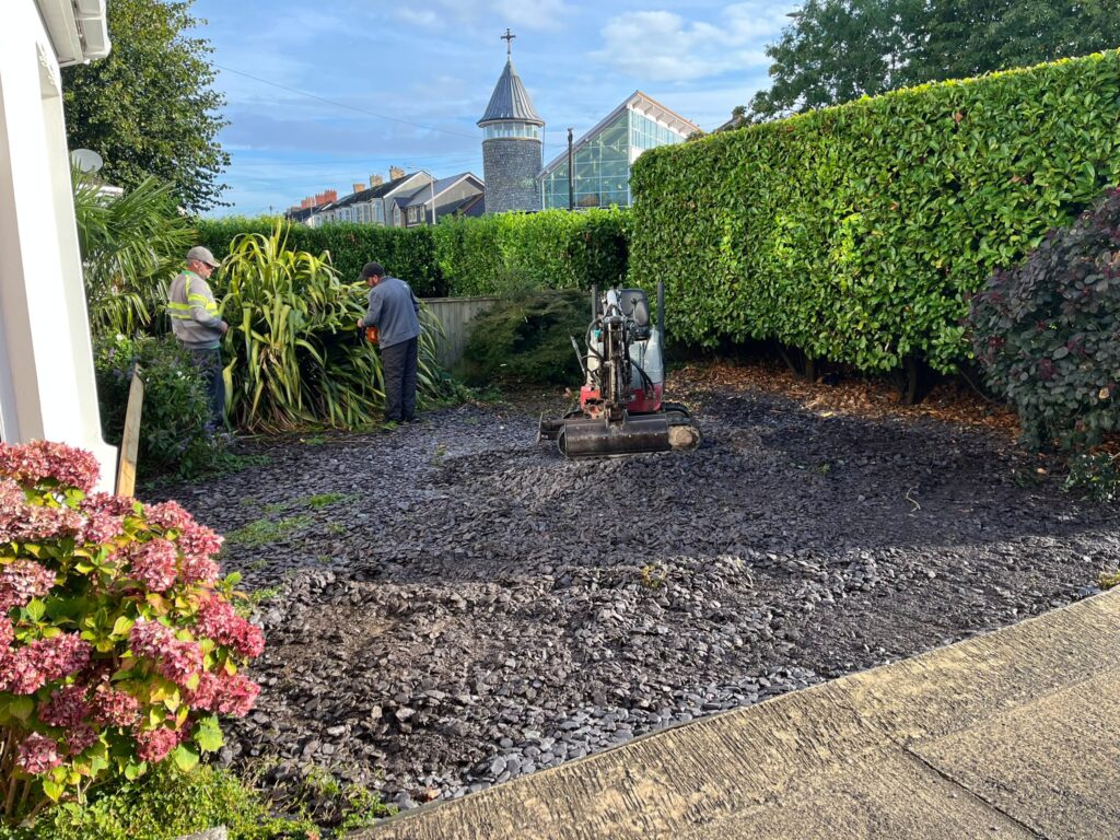 patio construction bridgend
