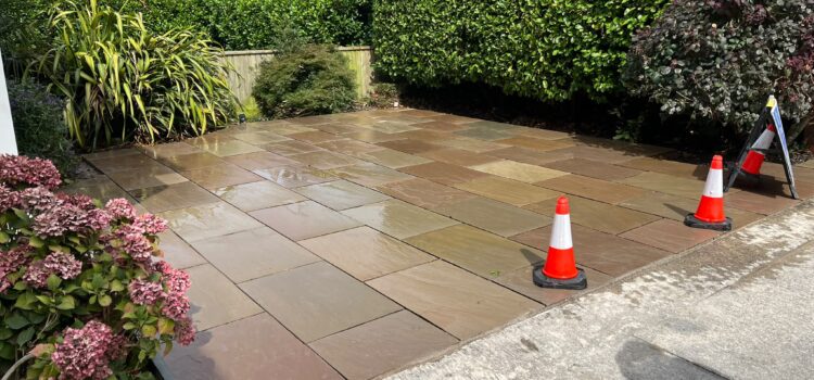 patio construction in bridgend