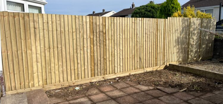 New garden Fence Bridgend